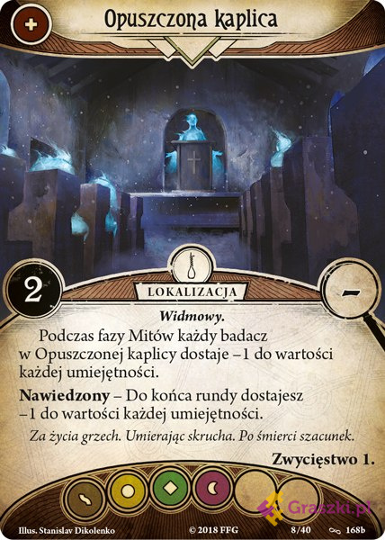 Horror w Arkham LCG: Zapłata za grzechy karta3 Horror w Arkham LCG: Zapłata za grzechy karta3