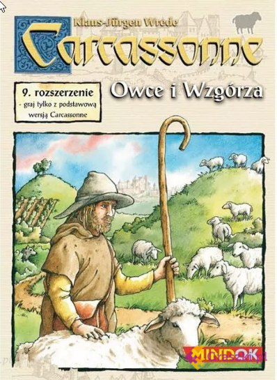 CARCASSONNE 9 - OWCE I WZGÓRZA CARCASSONNE 9 - OWCE I WZGÓRZA