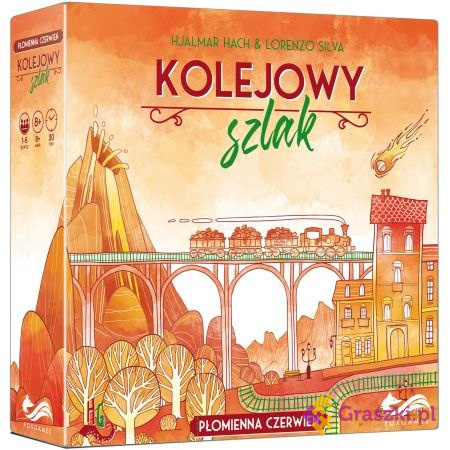 Kolejowy szlak. Płomienna Czerwień Kolejowy szlak. Płomienna Czerwień