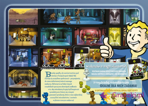 Fallout Shelter plansza Fallout Shelter plansza