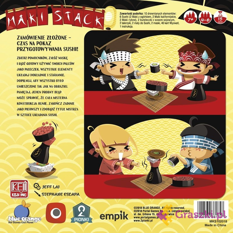 Maki Stack tył Maki Stack tył