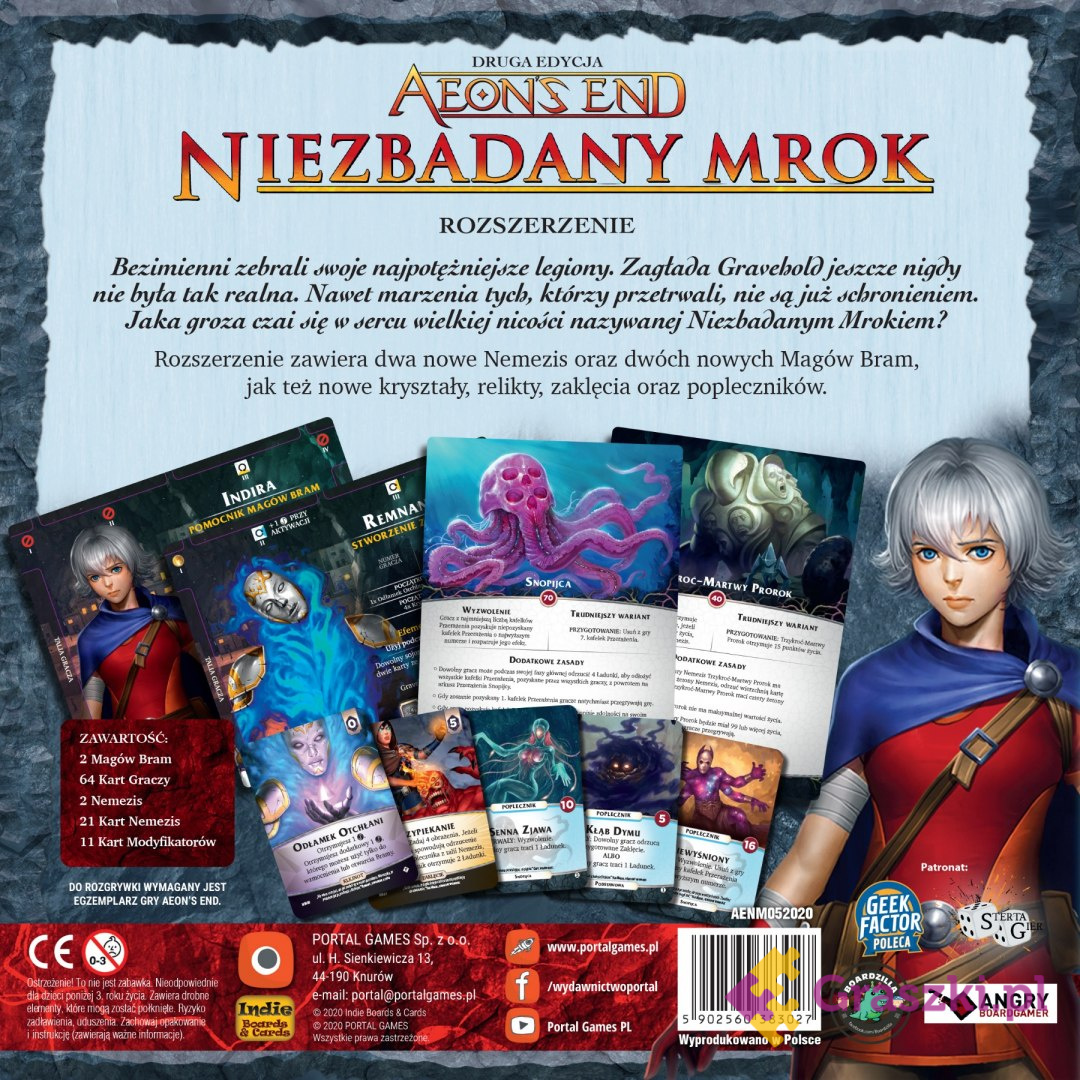 Aeon's End: Niezbadany Mrok tył Aeon's End: Niezbadany Mrok tył