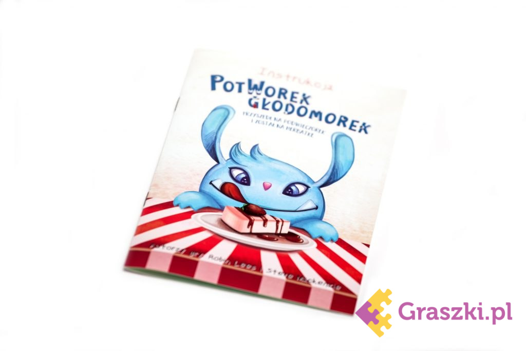 Potworek głodomorek okładka Potworek głodomorek okładka
