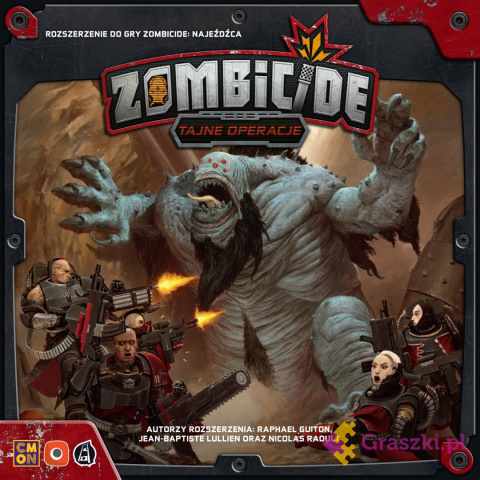 Zombicide Najeźdzca: Tajne Operacje przód Zombicide Najeźdzca: Tajne Operacje przód