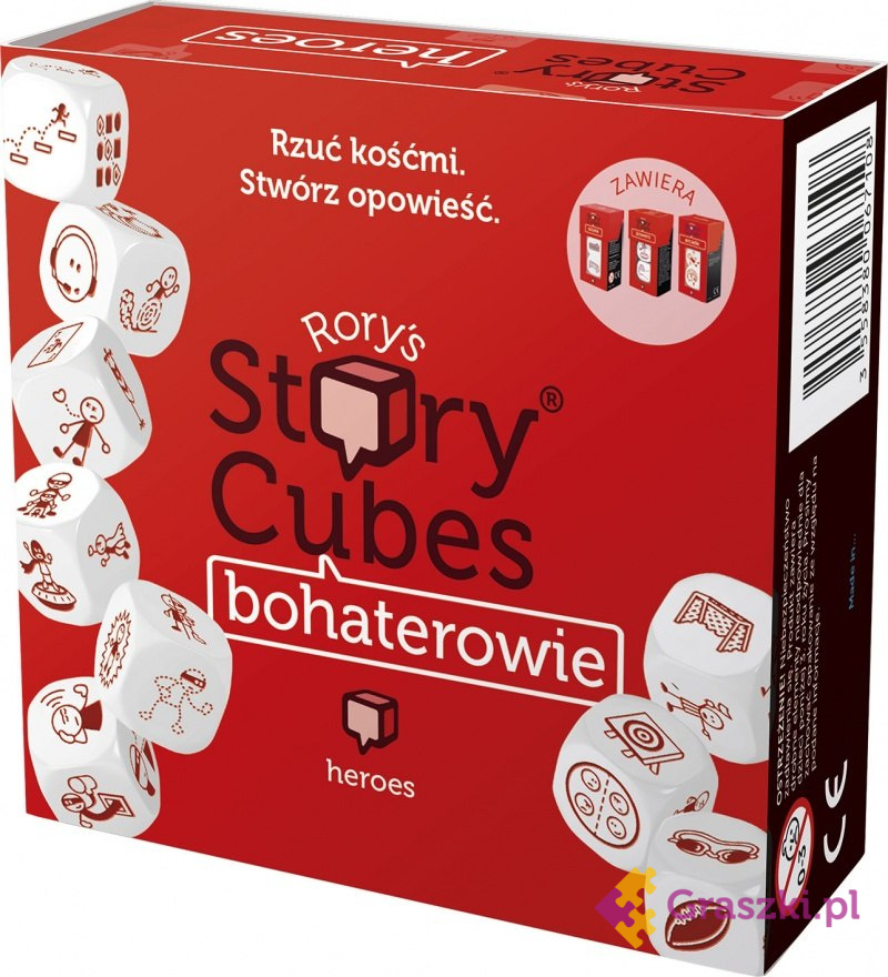 Story cubes bohaterowie Story cubes bohaterowie