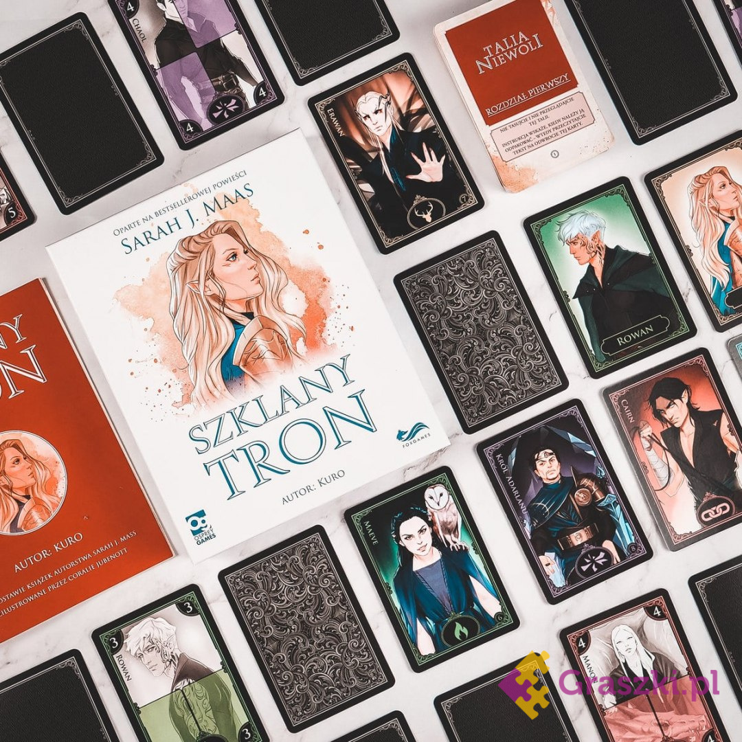 Szklany tron różne karty Szklany tron różne karty