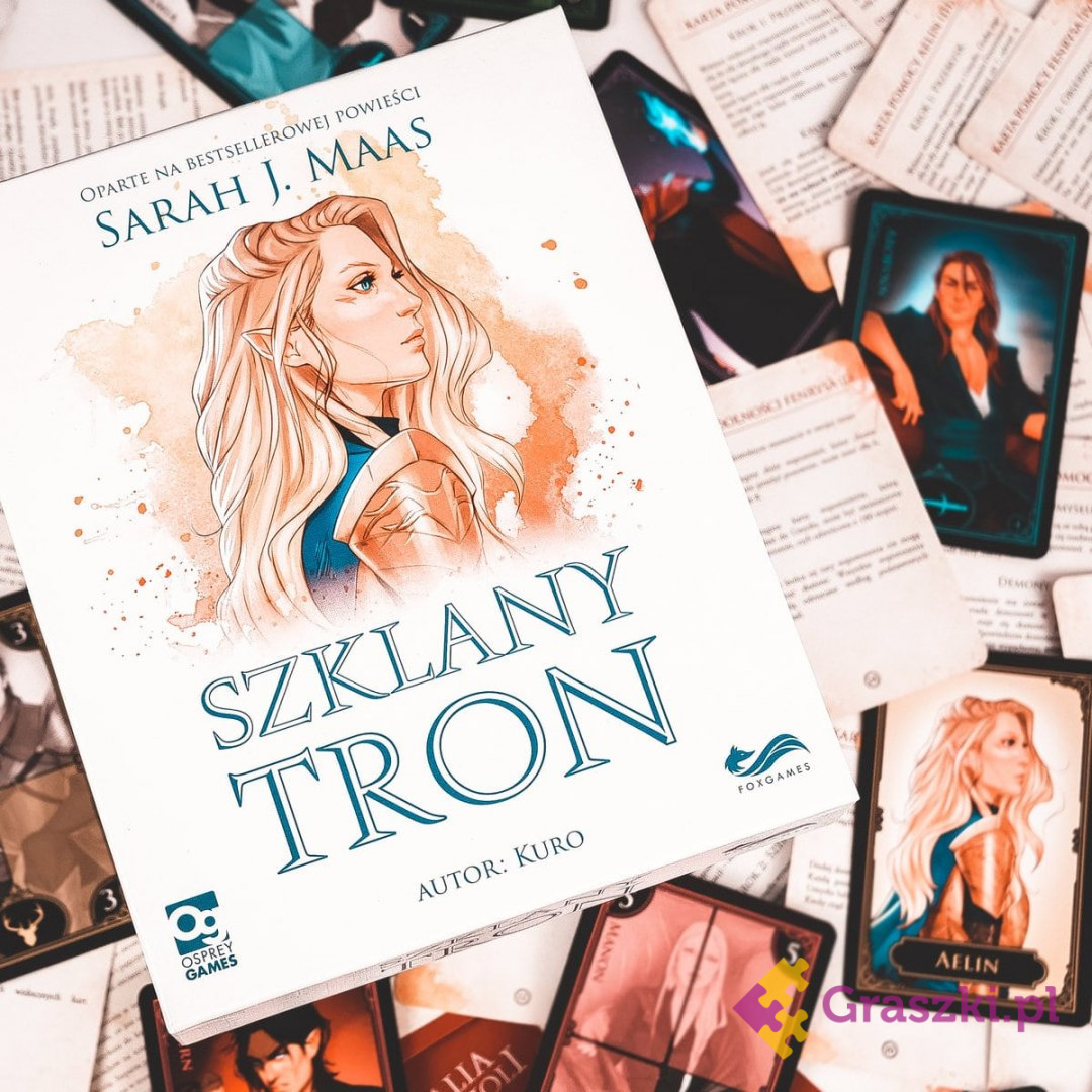 Szklany tron pudełko Szklany tron pudełko