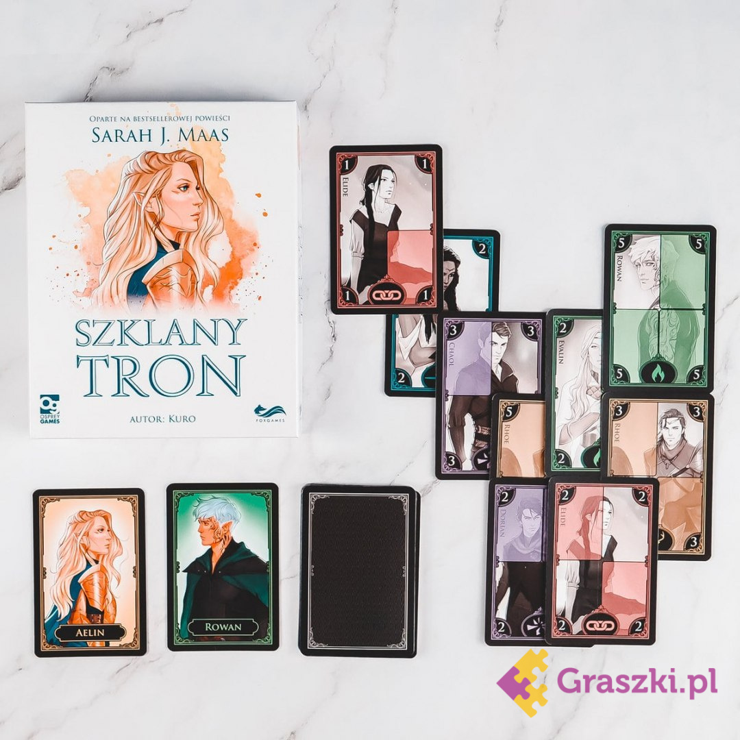 Szklany tron elementy Szklany tron elementy