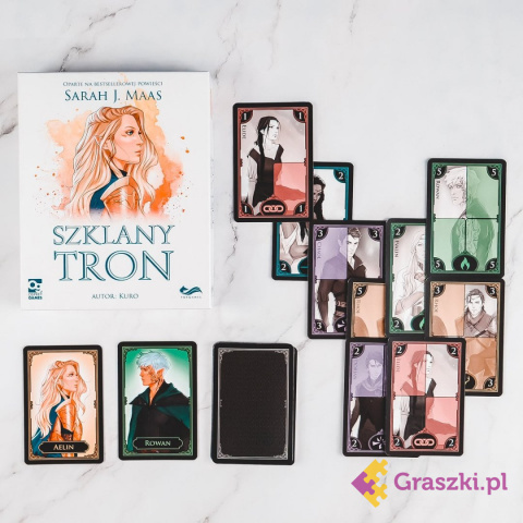 Szklany tron elementy Szklany tron elementy