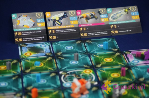Tiny Epic Mechs przybliżenie Tiny Epic Mechs przybliżenie