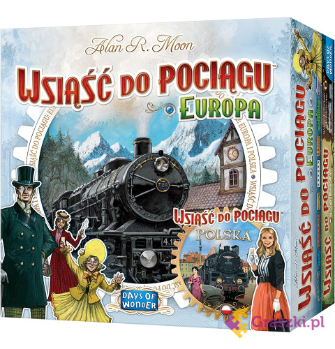 Wsiąść do Pociągu: Europa + Polska Wsiąść do Pociągu: Europa + Polska