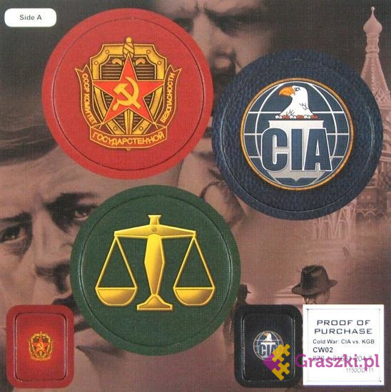 Zimna wojna: CIA vs KGB logo Zimna wojna: CIA vs KGB logo