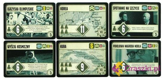 Zimna wojna: CIA vs KGB karty 2 Zimna wojna: CIA vs KGB karty 2