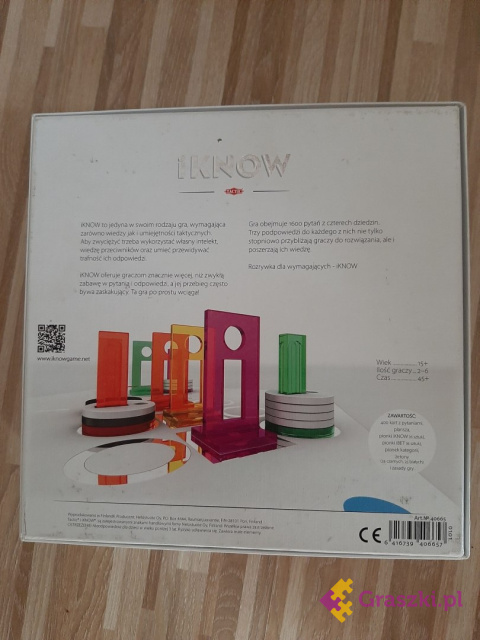 iKnow (edycja polska) tył iKnow (edycja polska) tył