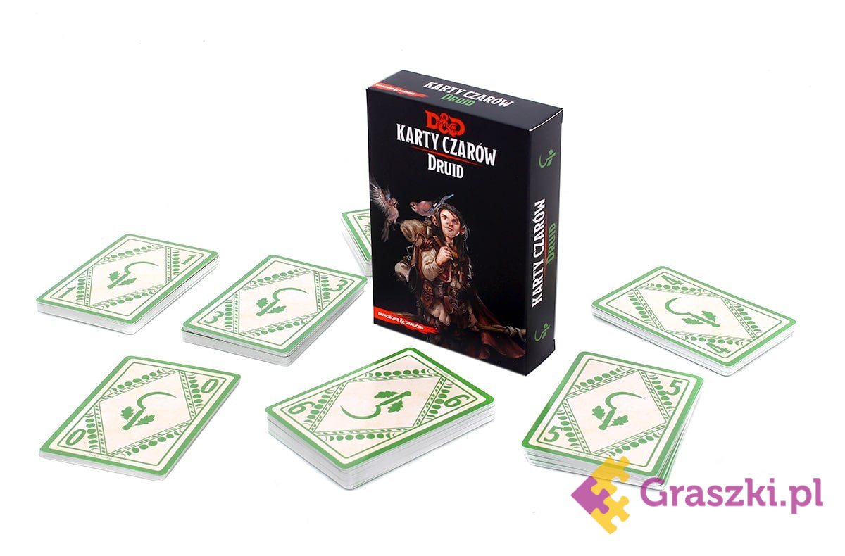 Dungeons & Dragons: Karty czarów - Druid zawartość Dungeons & Dragons: Karty czarów - Druid zawartość