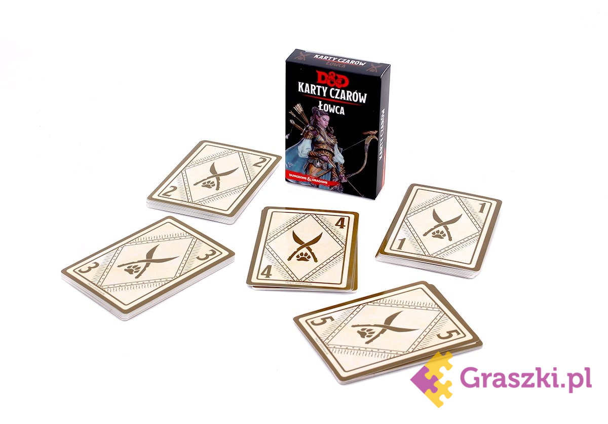 Dungeons & Dragons: Karty czarów - Łowca zawartość Dungeons & Dragons: Karty czarów - Łowca zawartość