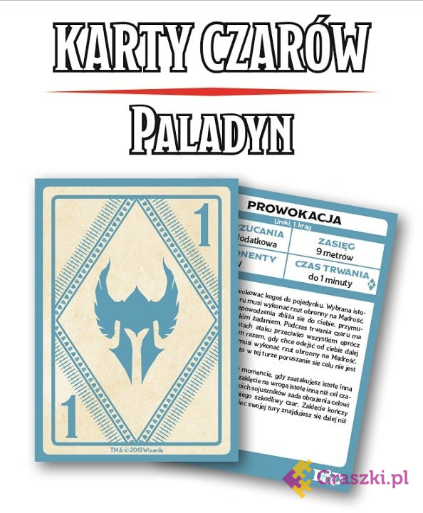 Dungeons & Dragons: Karty czarów - Paladyn elemety Dungeons & Dragons: Karty czarów - Paladyn elemety
