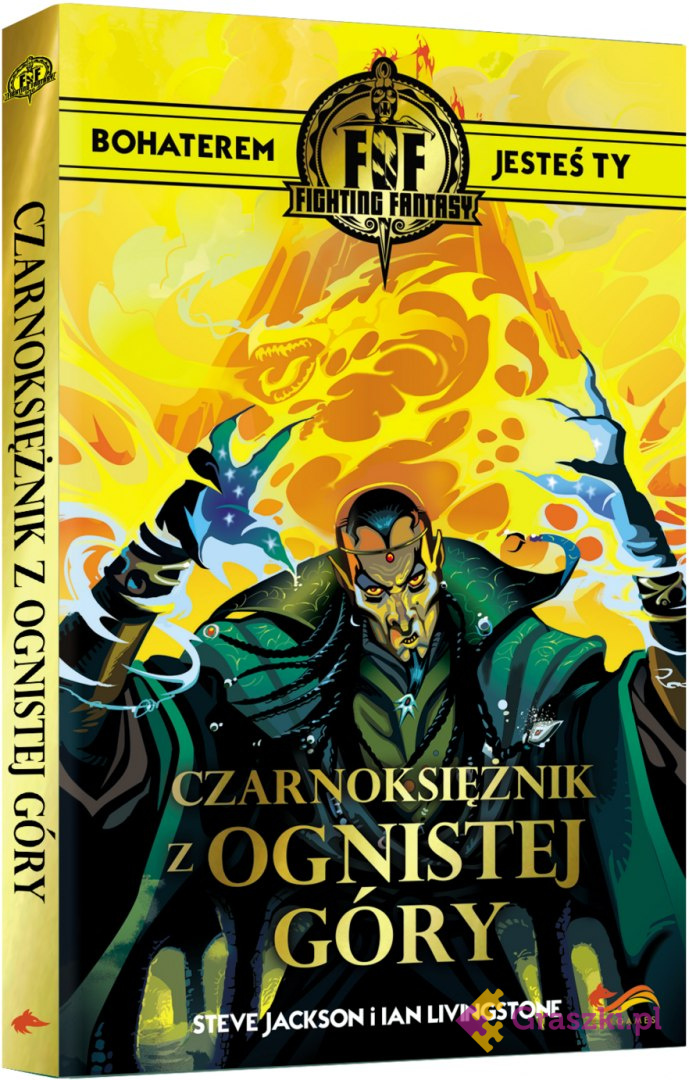 Fighting Fantasy: Czarnoksiężnik z Ognistej Góry Fighting Fantasy: Czarnoksiężnik z Ognistej Góry