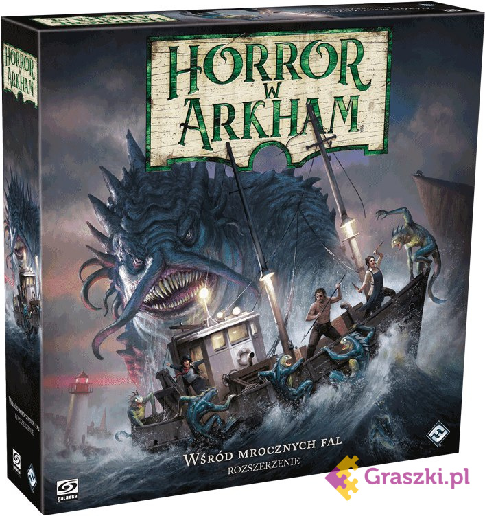 Horror w Arkham (trzecia edycja): Wśród mrocznych fal Horror w Arkham (trzecia edycja): Wśród mrocznych fal