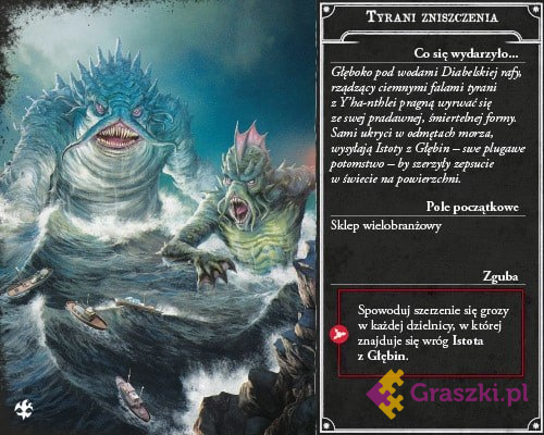 Horror w Arkham (trzecia edycja): Wśród mrocznych fal karta3 Horror w Arkham (trzecia edycja): Wśród mrocznych fal karta3