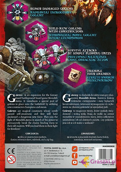 Monolith Arena: Golemy tył Monolith Arena: Golemy tył