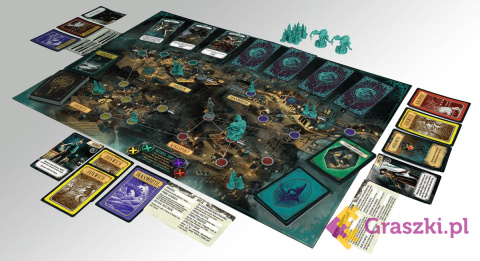 Pandemic: Czas Cthulhu plansza Pandemic: Czas Cthulhu plansza