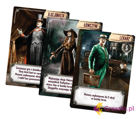 Pandemic: Czas Cthulhu karty Pandemic: Czas Cthulhu karty