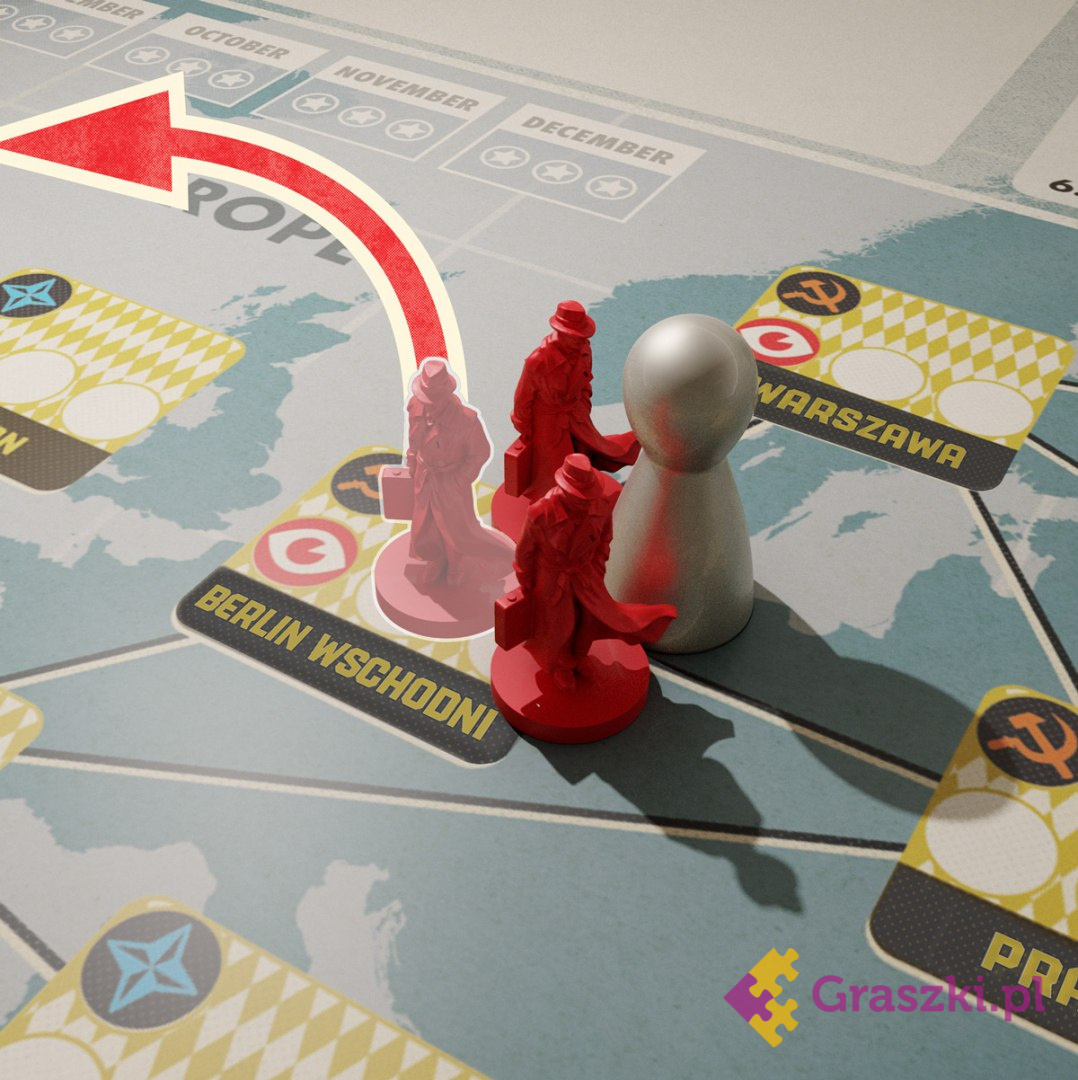 Pandemic Legacy: Sezon 0 pionki Pandemic Legacy: Sezon 0 pionki