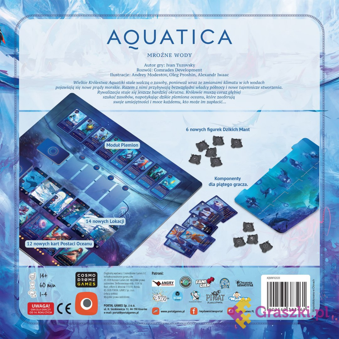 Aquatica: Mroźne Wody tył Aquatica: Mroźne Wody tył