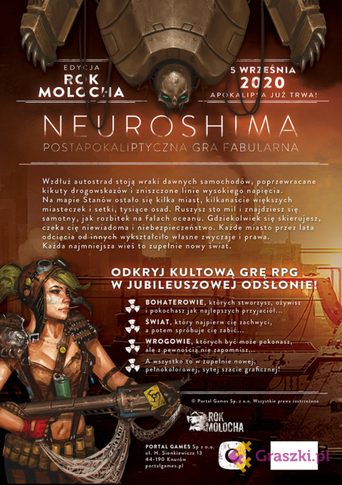 Neuroshima RPG tył Neuroshima RPG tył