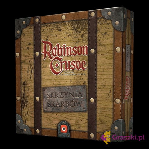 Robinson Crusoe: Skrzynia Skarbów przód Robinson Crusoe: Skrzynia Skarbów przód