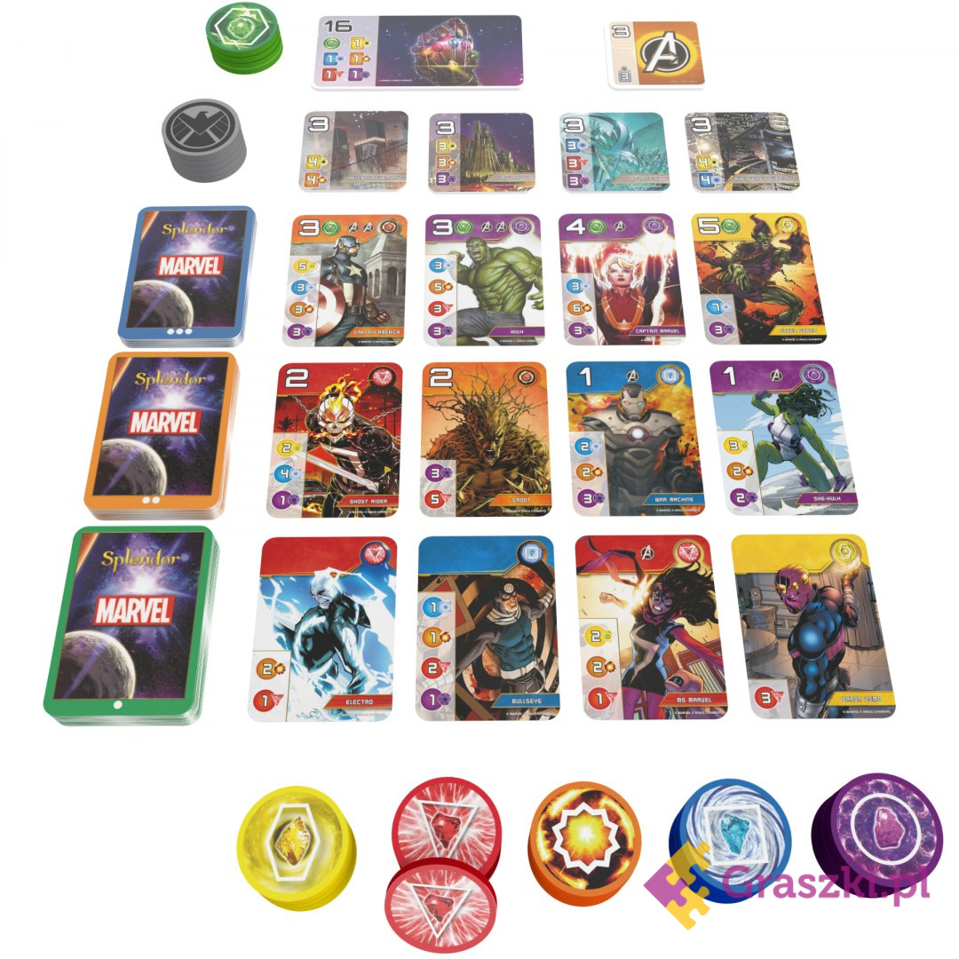 Splendor Marvel WNIEGCIONE PUDEŁKO Splendor Marvel WNIEGCIONE PUDEŁKO
