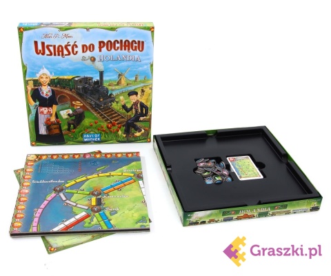 Wsiąść do Pociągu: Kolekcja Map 4 - Holandia pudełko