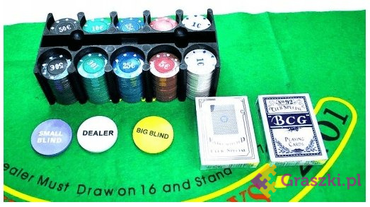 Zestaw: Poker - Texas Holdem | Uszkodzony Zestaw: Poker - Texas Holdem | Uszkodzony