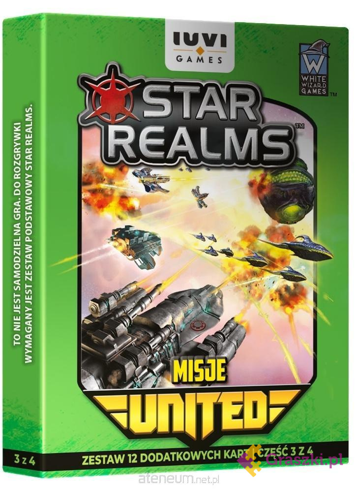 Star Realms: United Zestaw 4 Dodatków Misje Star Realms: United Zestaw 4 Dodatków Misje